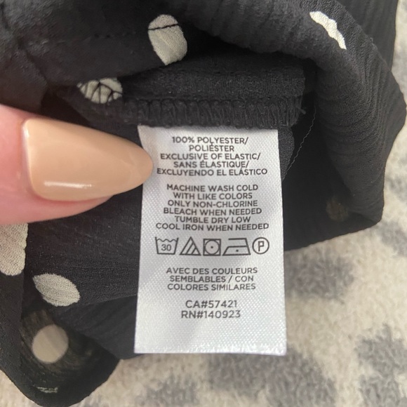 NWT LOFT POLKA DOT BLOUSE SIZE SMALL - Picture 7 of 12